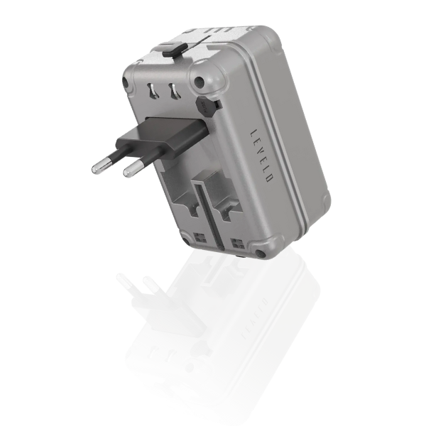 Roamiversal 2400W Luggage Design Travel Adapter